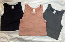 Load image into Gallery viewer, Everyday Ribbed High Neck Tank
